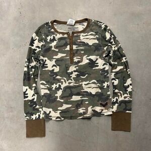 Y2K Southpole Camo Thermal‎ Shirt